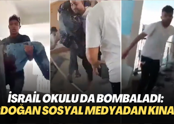 İsrail hastaneden sonra okulu da bombaladı: Erdoğan sosyal medyadan kınadı