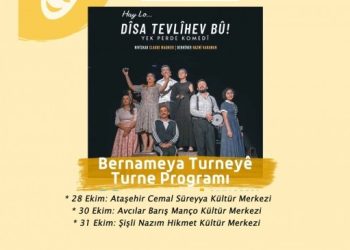 İstanbul'da ‘Haylo Dîsa Tevlîhev Bû’ izleyiciyle buluşacak