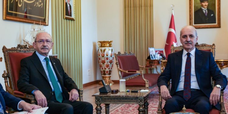 Kılıçdaroğlu, Meclis Başkanı Kurtulmuş'la ne konuştuklarını anlattı: Pek yorum yapmadı, karşı da çıkmadı