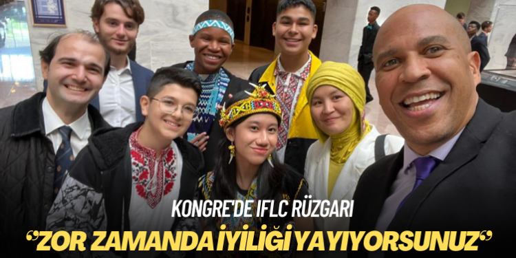 Kongre’de IFLC rüzgarı: Çok zor bir zamanda iyiliği yayıyorsunuz