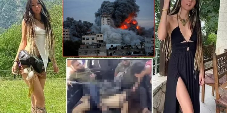 Korkunç sözler: Hamas'ın kamyonda gezdirdiği Shani Louk'un telefonundan ailesine mesaj geldi!