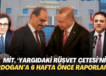 MİT, ‘yargıdaki rüşvet çetesi’ni Erdoğan’a 6 hafta önce raporlamış
