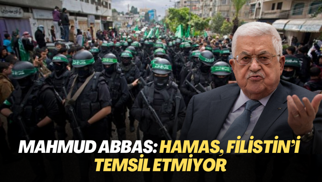 Mahmud Abbas: Hamas, Filistin’i temsil etmiyor