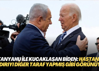 Netanyahu ile kucaklaşan Biden ikna oldu: ‘Hastaneye saldırıyı diğer taraf yapmış gibi görünüyor’