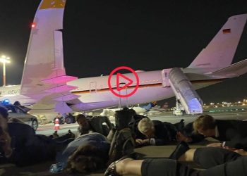 Olaf Scholz, Tel Aviv'den ayrılırken saldırı sirenleri çaldı