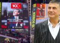Sedat Peker Cumhuriyet’in 100. yılını Times Meydanı’nda kutladı