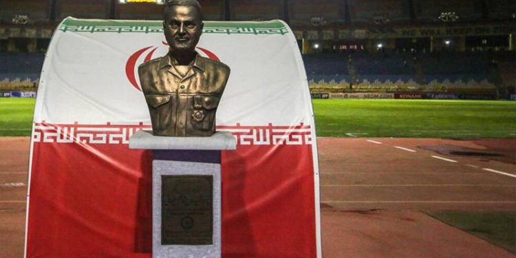 Sepahan-Al Ittihad maçı, Süleymani büstü nedeniyle iptal