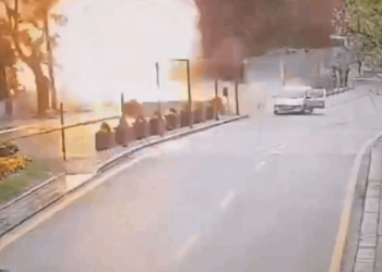 Terör saldırısı anına ait görüntüler ortaya çıktı