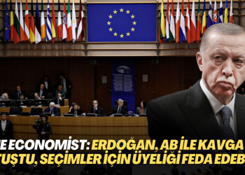 The Economist, AİHM’in Yalçınkaya kararını yazdı: Erdoğan, Avrupa ile kavgaya tutuştu, yerel seçimler için üyeliği feda edebilir