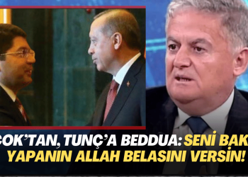 Üçok’tan, Adalet Bakanı Tunç’a beddua: Seni Bakan yapanın Allah belasını versin!