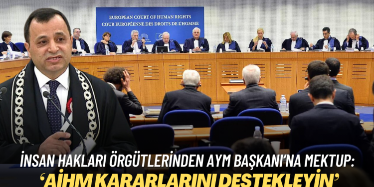 Uluslararası İnsan Hakları Örgütleri AYM Başkanı Zühtü Arslan’a mektup yazarak, ‘AİHM kararlarını destekleyin’ çağrısı yaptı