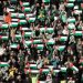 Yönetim "hayır" dedi; Celtic taraftarı Filistin bayrağı açtı