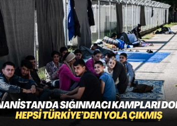 Yunanistan’da sığınmacı kampları doldu: Hepsi Türkiye’den yola çıkmış