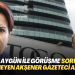 ‘Sinan Aygün ile görüşmesine’ ilişkin soruyu beğenmeyen Akşener gazeteci azarladı
