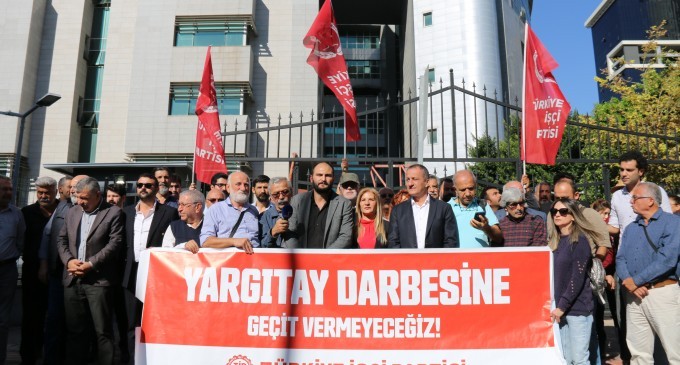 ‘Can Atalay halkının arasına dönene dek buradayız’