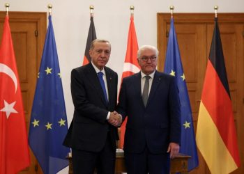 Erdoğan Berlin’de temaslarına başladı: İlk olarak Almanya Cumhurbaşkanı Steinmeier ile biraraya geldi