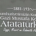 10 Kasım pankartında Atatürk'ün adını yanlış yazdılar