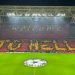 Galatasaray taraftarından ‘Welcome to hell’ koreografisi