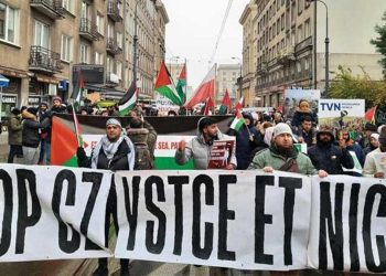 Almanya, Polonya ve Fransa’da binlerce kişi Filistin’e destek için yürüdü