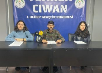 HEDEP Gençlik Meclisi ‘Vejînek ciwan’ şiarıyla kongreye gidiyor