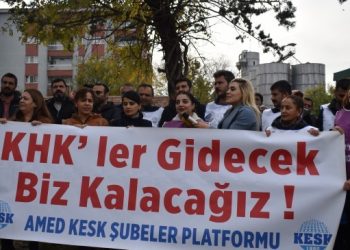 Amed KESK Şubeler Platformu: Mücadeleden vazgeçmiyoruz