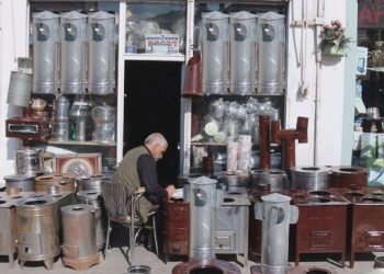 Sobacılar Çarşısı’nda kış yoğunluğu