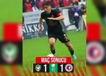 Amedspor sahasında berabere kaldı
