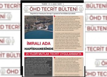 Muğuç: ‘Tecrit Bülteni’ ile hukuksal garabet bilgilendirmesi yapıyoruz