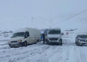 Wan’da kar yağışı etkili oldu