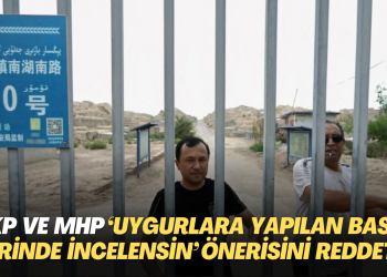AKP ve MHP ‘Uygurlara yapılan baskı yerinde incelensin‘ önerisini reddetti
