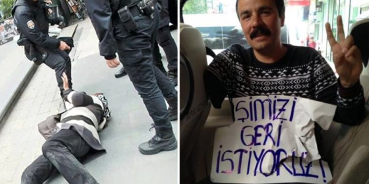 AYM’den darp edilen KHK’lı Veli Saçılık ve yerde tekmelenen annesi için hak ihlali kararı