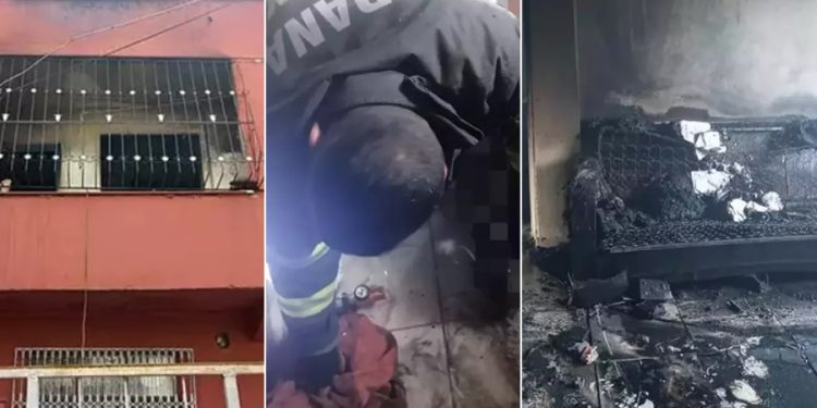 Adana’da bir kişi kapıyı eski eşinin üzerine kilitleyip evi ateşe verdi