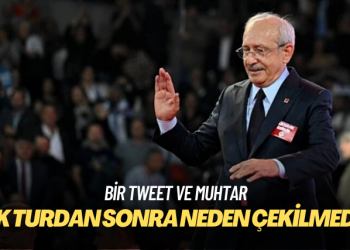 Adaylıktan neden çekilmediğini açıkladı