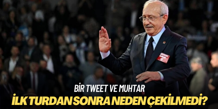 Adaylıktan neden çekilmediğini açıkladı