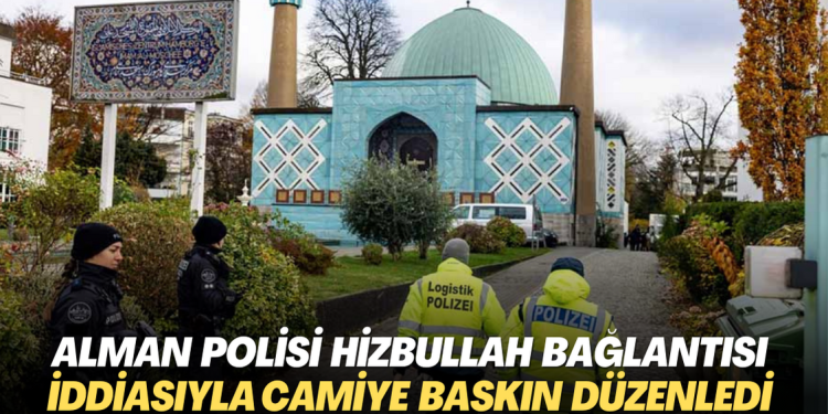 Alman polisi Hizbullah ile bağlantılı olduğu iddiasıyla camiye baskın düzenledi