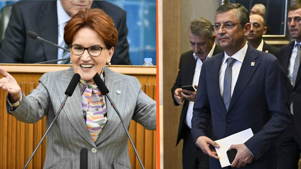 Ankara'da kritik zirve: Meral Akşener ve Özgür Özel bir araya geliyor!