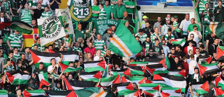 Filistin’e destek veren Celtic’e UEFA’dan para cezası