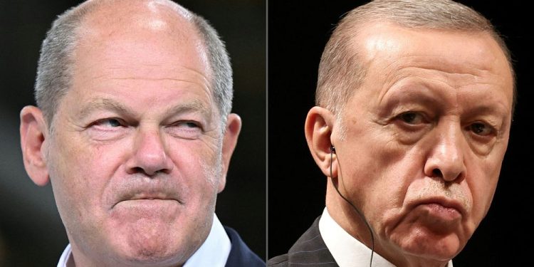 Cumhurbaşkanı Erdoğan Alman Şansölye Scholz ve Cumhurbaşkanı Steinmeier ile Berlin'de görüşecek