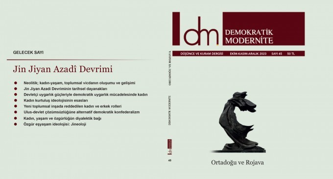 Demokratik Modernite ‘Ortadoğu ve Rojava’ kapağıyla çıktı