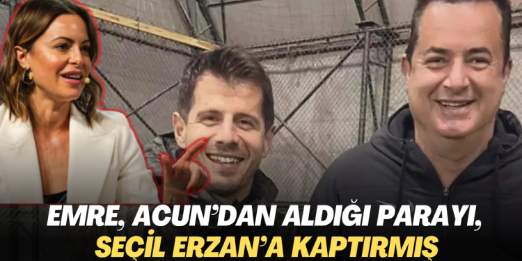 Emre Belözoğlu Acun Ilıcalı’dan aldığı parayı, Seçil Erzan’a kaptırmış