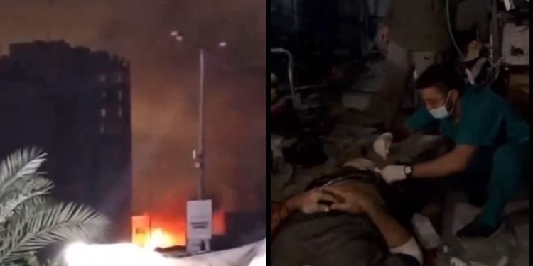 Endonezya Hastanesi'nde son durum: Cesetler üst üste yığılmış durumda