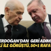 Erdoğan’dan geri adım: Bahçeli ile görüştü, 50+1 rafa kalktı