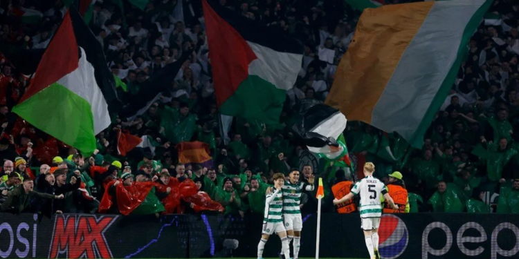 Filistin bayrağı açan Celtic taraftarına darbe: Kombineleri iptal edildi, stada girişleri yasaklandı