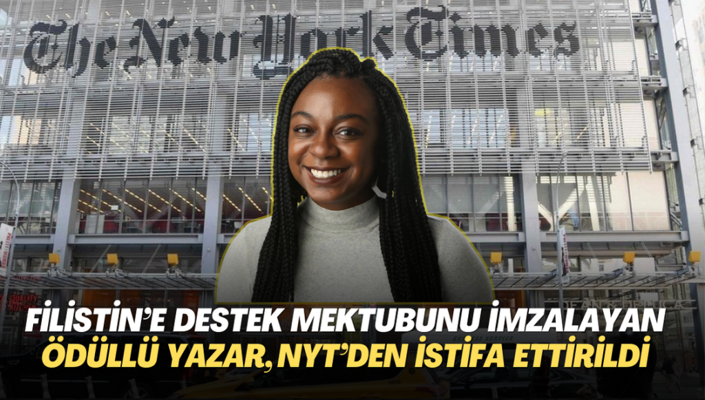 Filistin’e destek mektubunu imzalayan ödüllü yazar, NYT’den istifa ettirildi