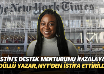 Filistin’e destek mektubunu imzalayan ödüllü yazar, NYT’den istifa ettirildi