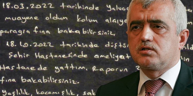 Gergerlioğlu, birer hafta arayla düşerek hem kolunu hem kalçasını kıran 87 yaşındaki mahpusun yardım çağrısını Meclis’e taşıdı