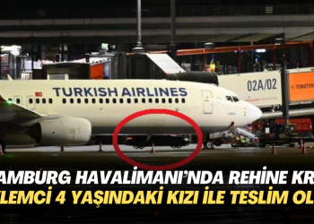 Hamburg Havalimanı’ndaki rehine krizi: Eylemci 4 yaşındaki kızı ile teslim oldu