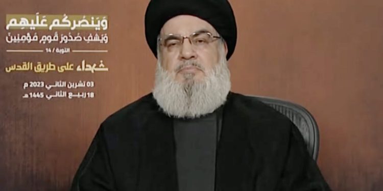 Hizbullah lideri Nasrallah, Hamas’a destek verdi: Aksa Tufanı, Filistin’in meselesidir