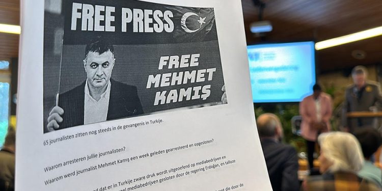 Hollandalı gazetecilerden tutuklama kararına ‘kınama’: Endişe verici, Mehmet Kamış’ın yanındayız