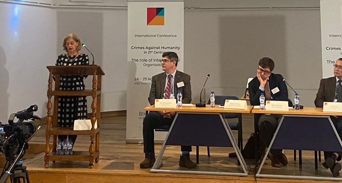 İnsanlığa Karşı Suçlar Konferansı’nda Gazze ve Filistin’e destek mesajı